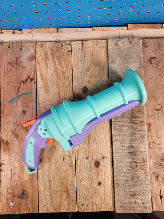 FluxLabs Calamari 40max 3d Printed Blaster