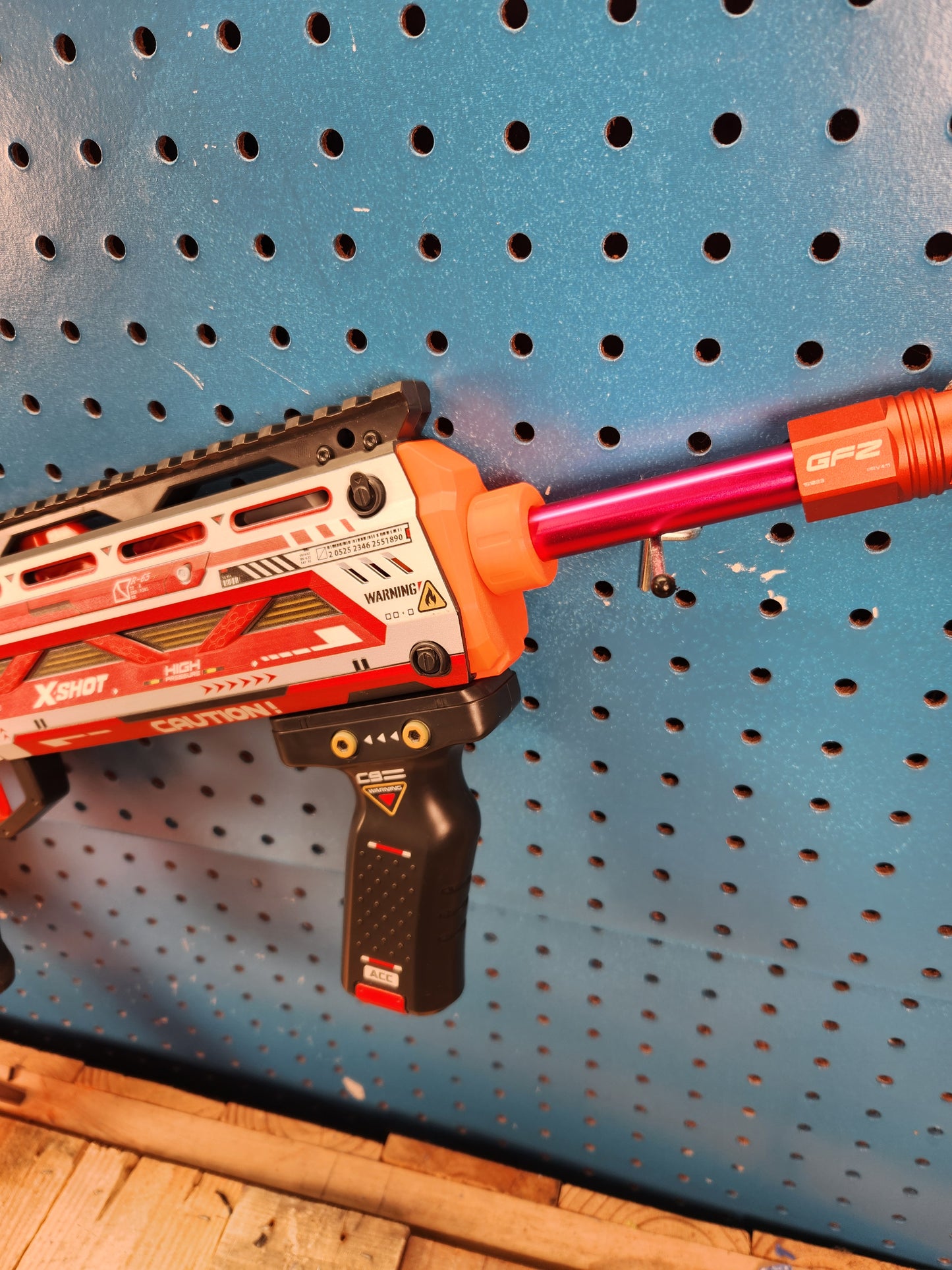 XShot LongShot Barrel Collet + Spring Spacers