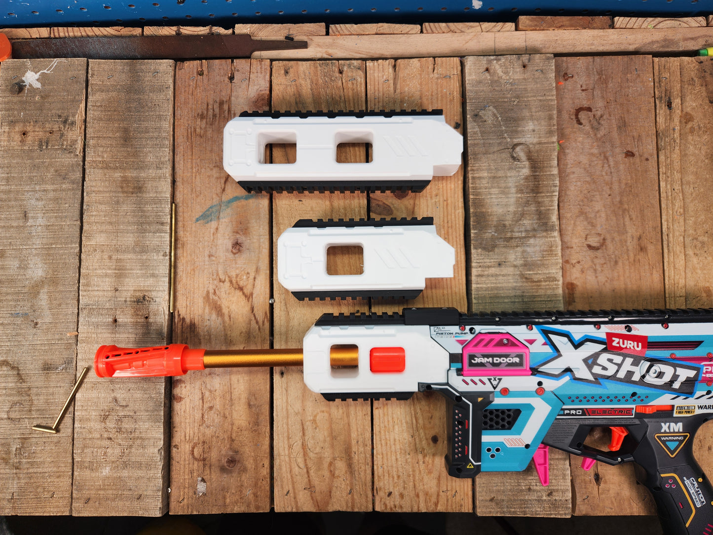 XShot Piston Pump Barrel Mod Toy