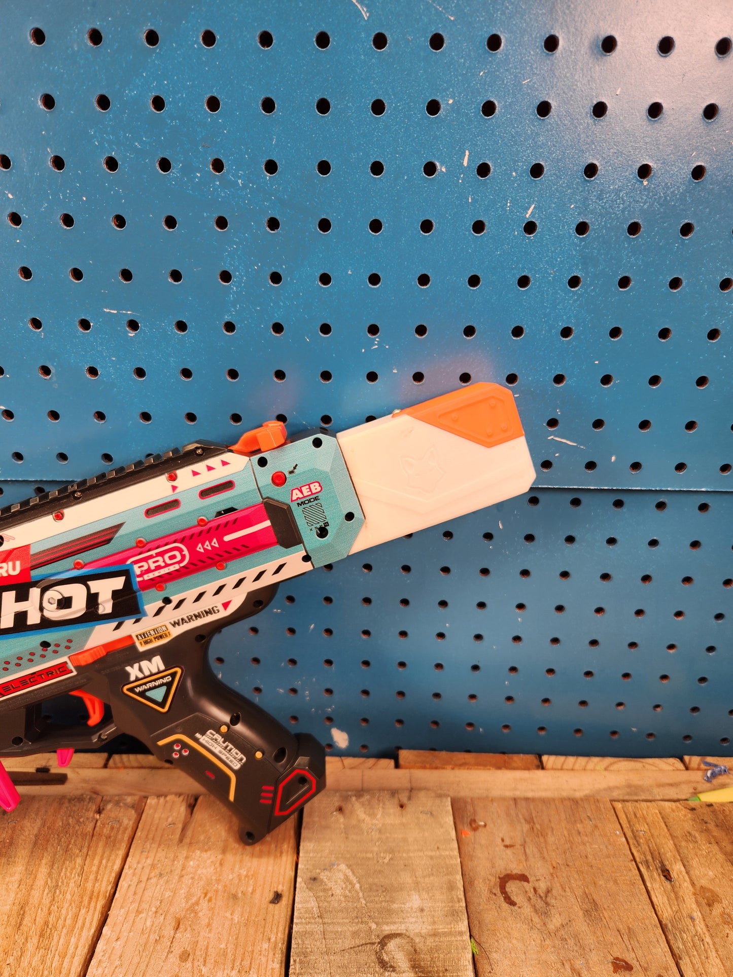 Battery Mod - XShot Piston Pump Barrel Mod Toy