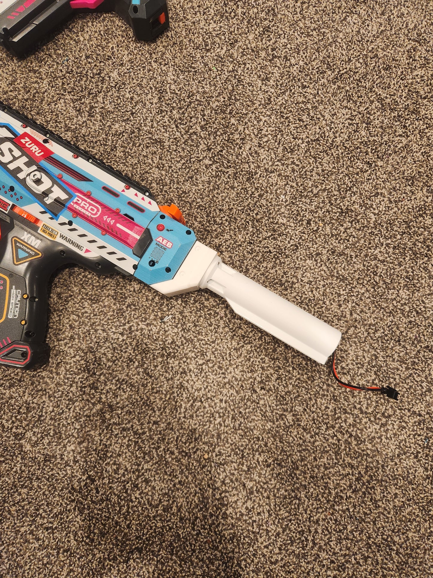 Buffer Tube MOD - XShot Piston Pump Toy Blaster