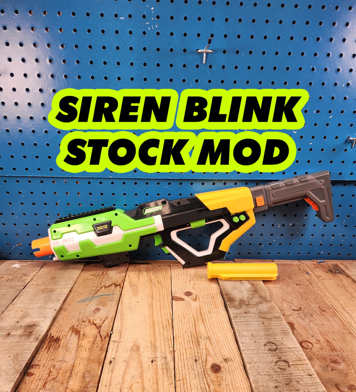 Siren BLINK - Stock MOD Nstrike BufferTube