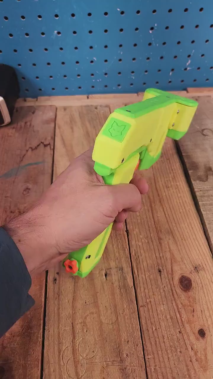 3d Printed Parts - XFA1 Mech Micro Blaster 3Dprinted