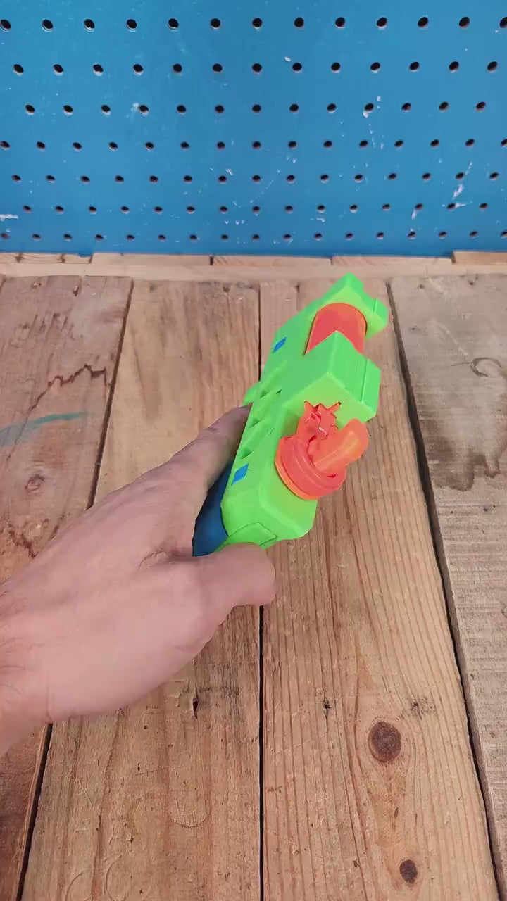 3DPrinted Parts - GenCoMegawerks XShot Micro Blaster Reshell Type 1