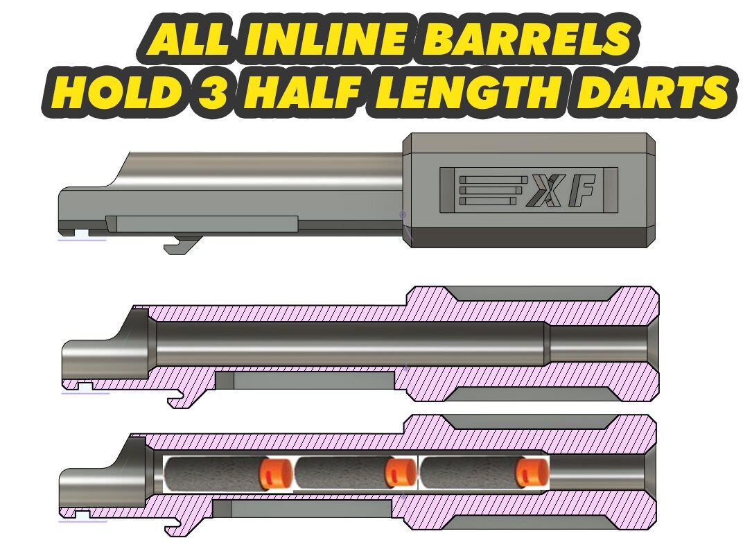 XFKO Stubby In-Line Clip Blaster