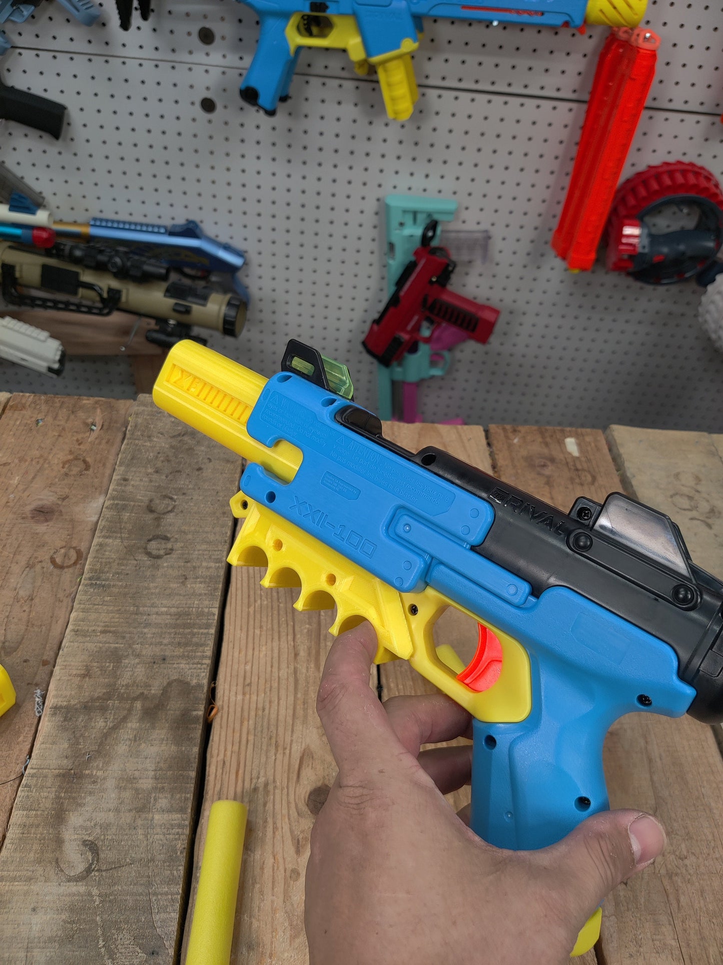 Nerf Rival Fate MEGA MOD - Shoot Mega Darts 95+ FPS