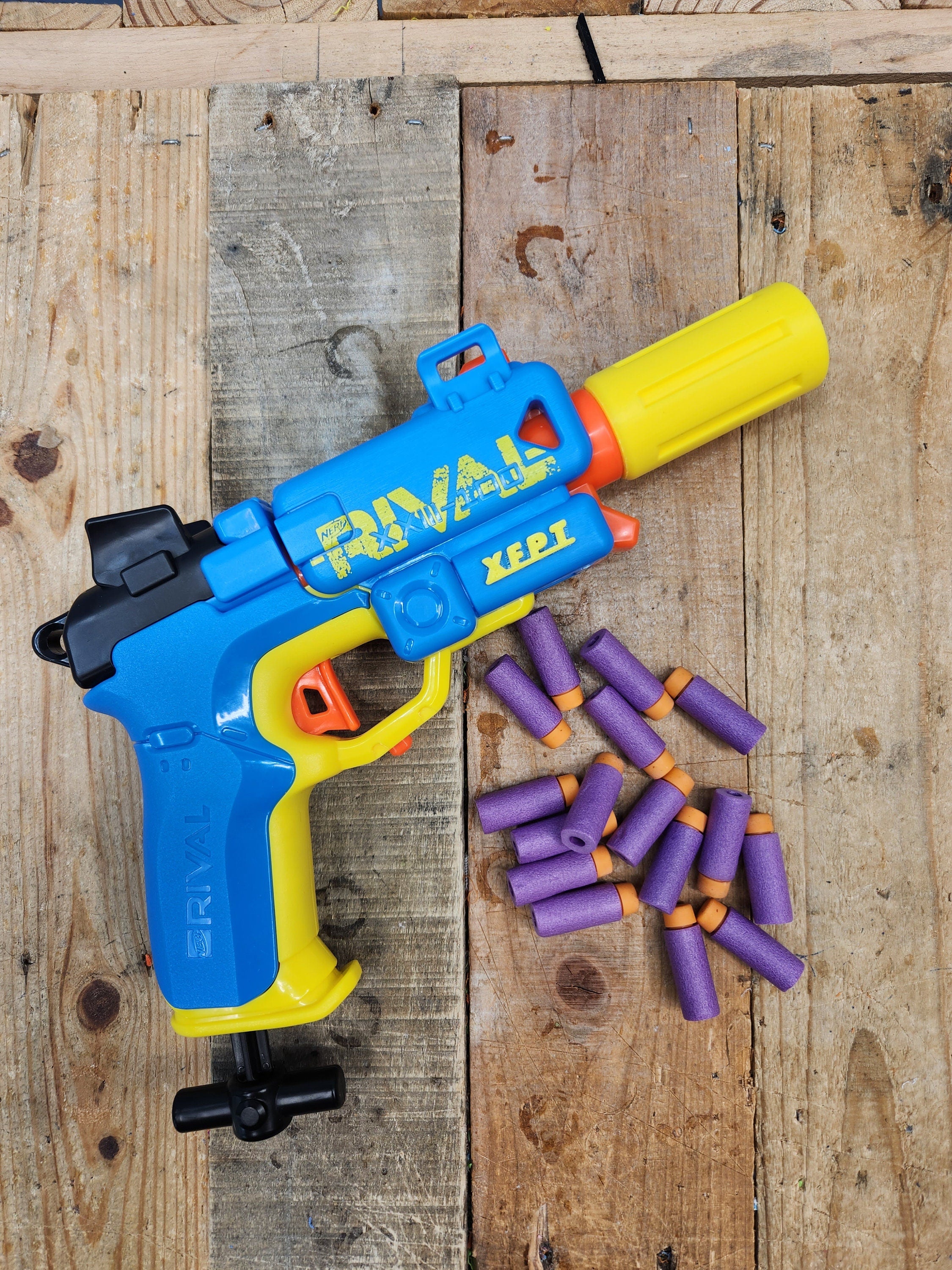 Full Length / Double Short Dart Shell Mod for Nerf Rival Pilot Blaster Toy  Gun