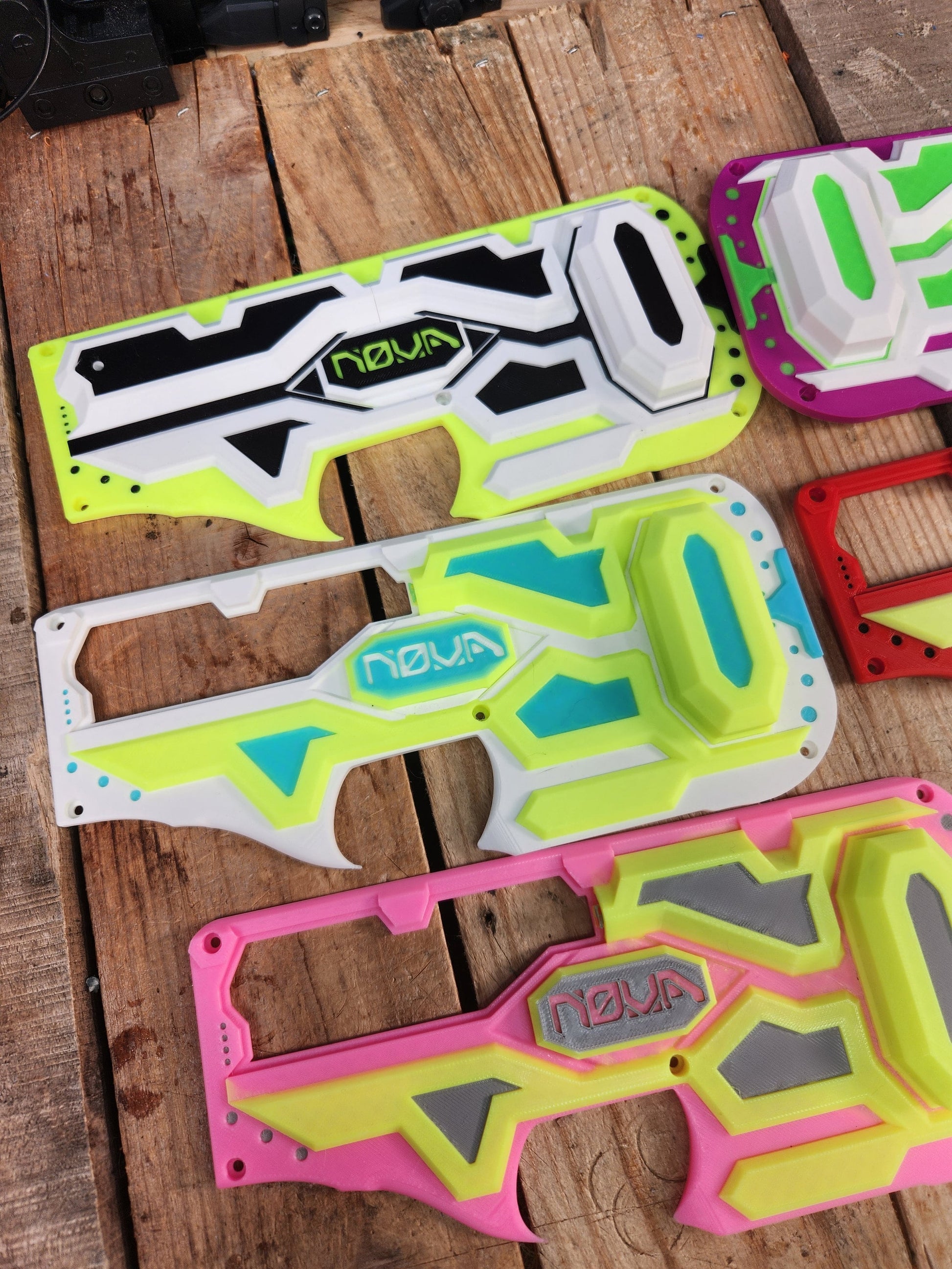 FluxLabs Nova 3dPrinted Side Panels Great Color Combos