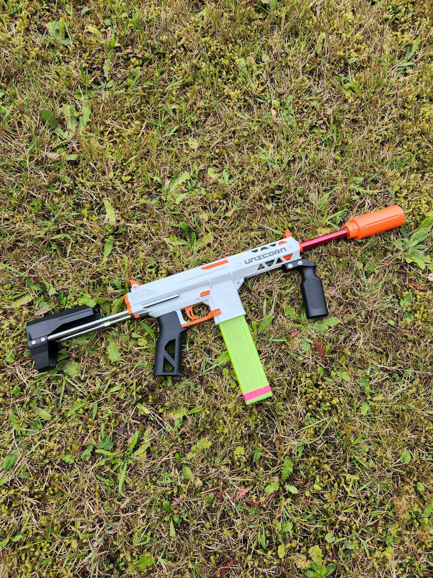 YXL Unicorn Blaster 3D Printed Suppressor
