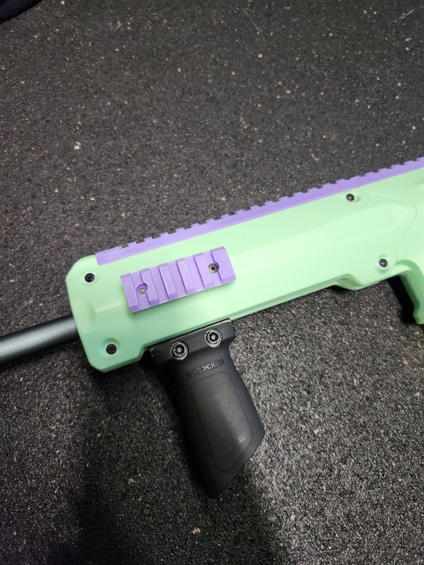 Worker Seagull Picatinny Rails 3D Printed