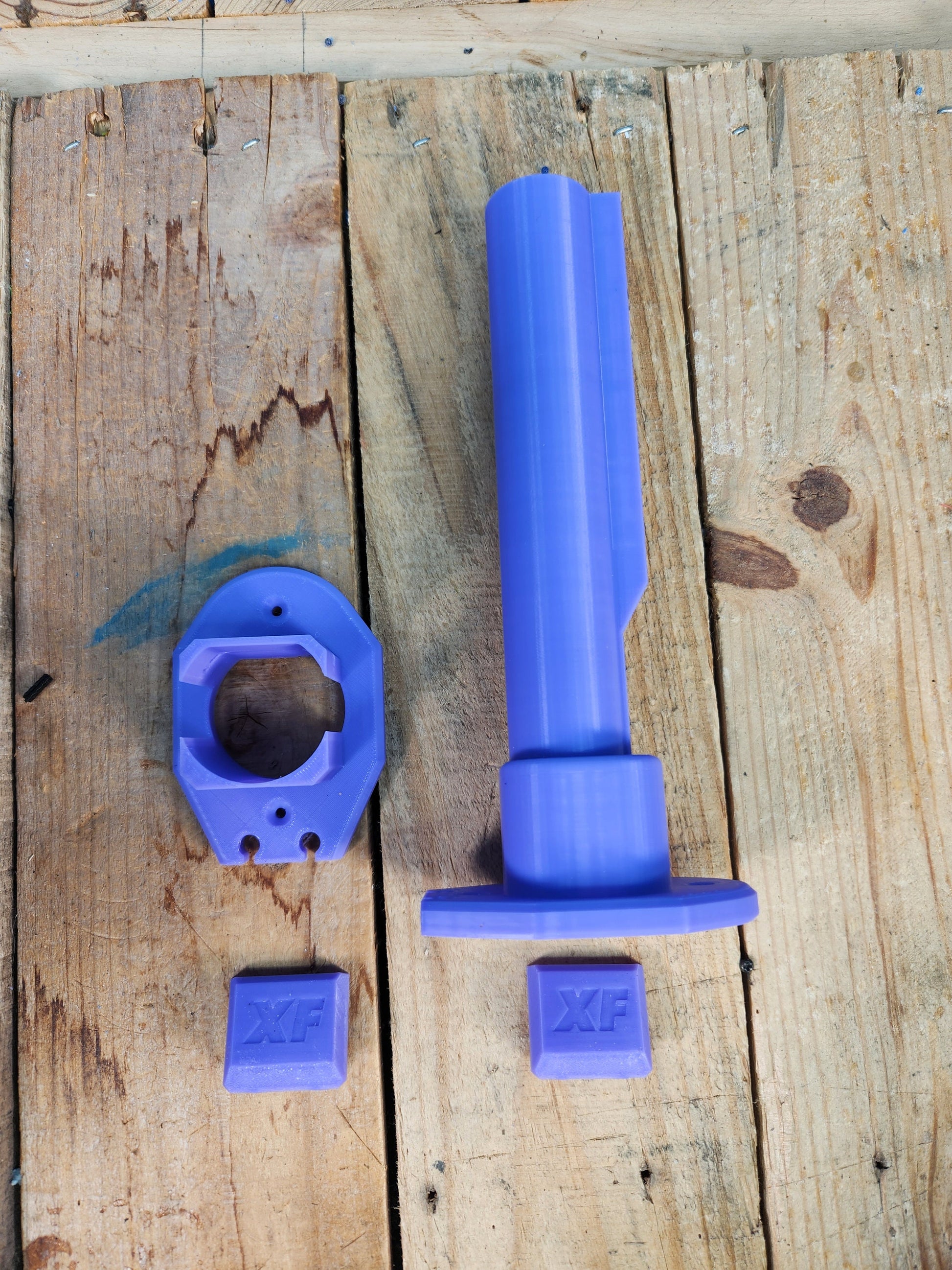 Worker Phoenix 2.0 Buffer Tube and NStrike Stock Attachment 3dPrinted