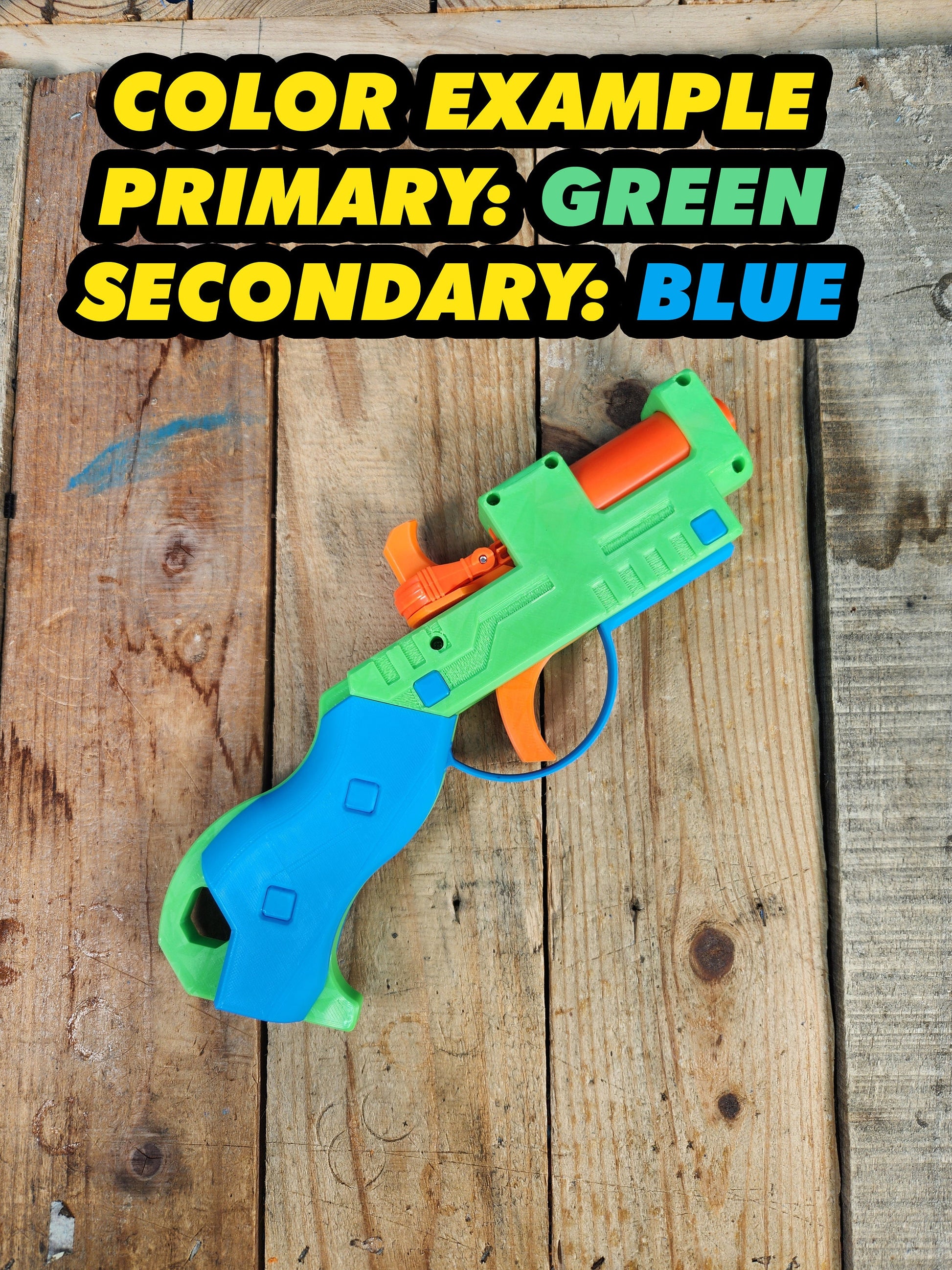 3D Printed Parts - GenCoMegawerks XShot Micro Blaster Reshell Type 2