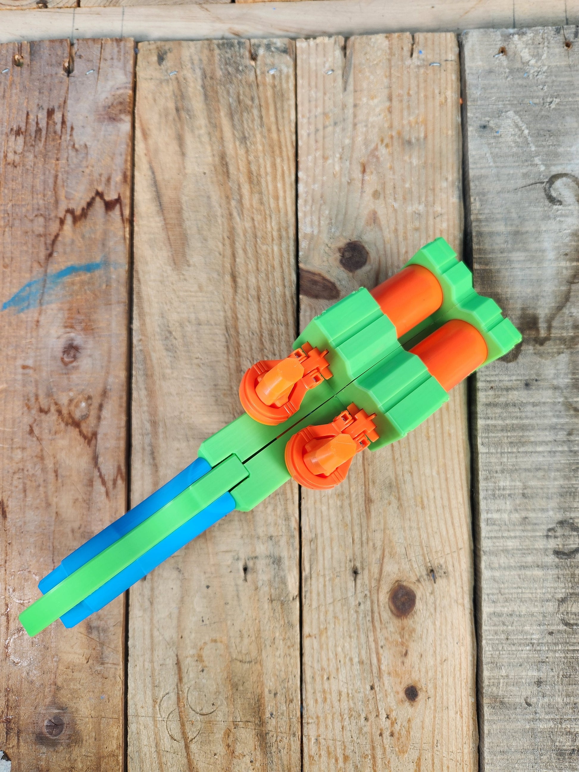 3DPrinted Parts - GenCoMegawerks XShot Micro Blaster Reshell Type 3