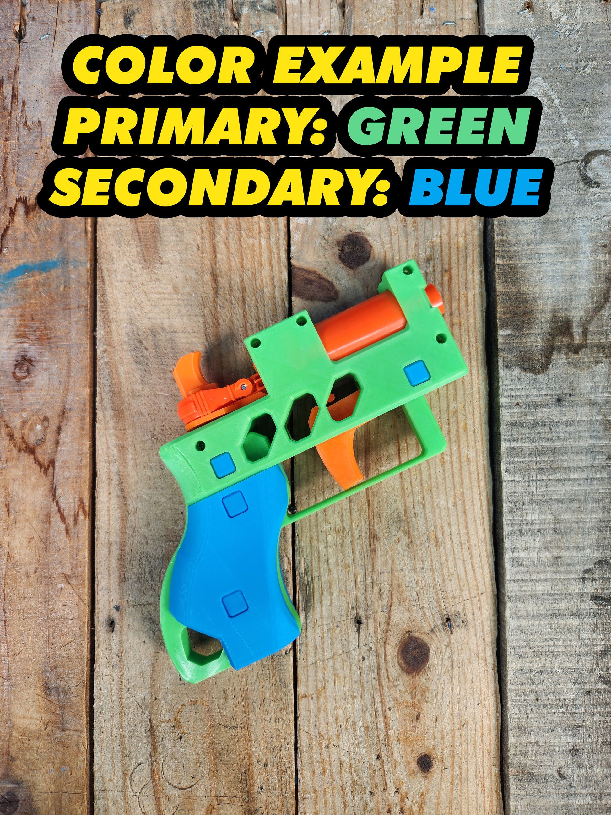 3DPrinted Parts - GenCoMegawerks XShot Micro Blaster Reshell Type 1
