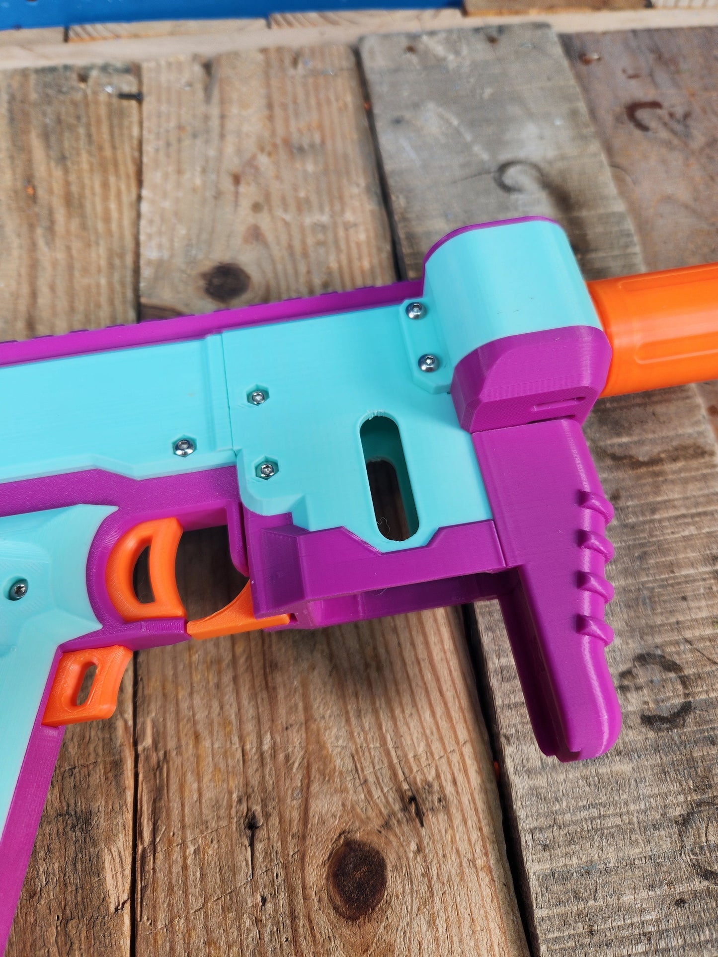 XFA1 SMG Mech Micro Blaster 3Dprinted