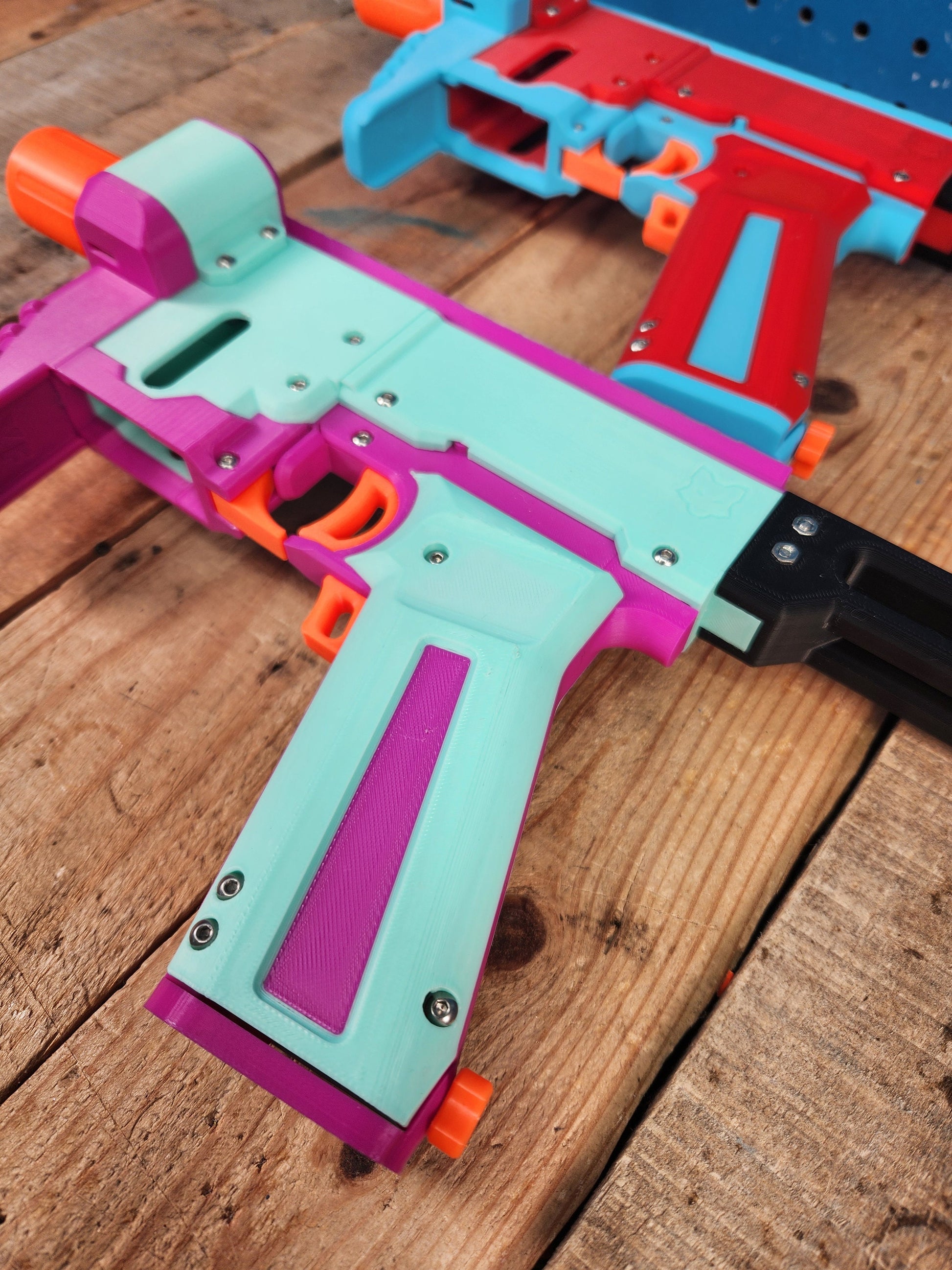 KIT - XFA1 SMG Mech Micro Blaster 3Dprinted