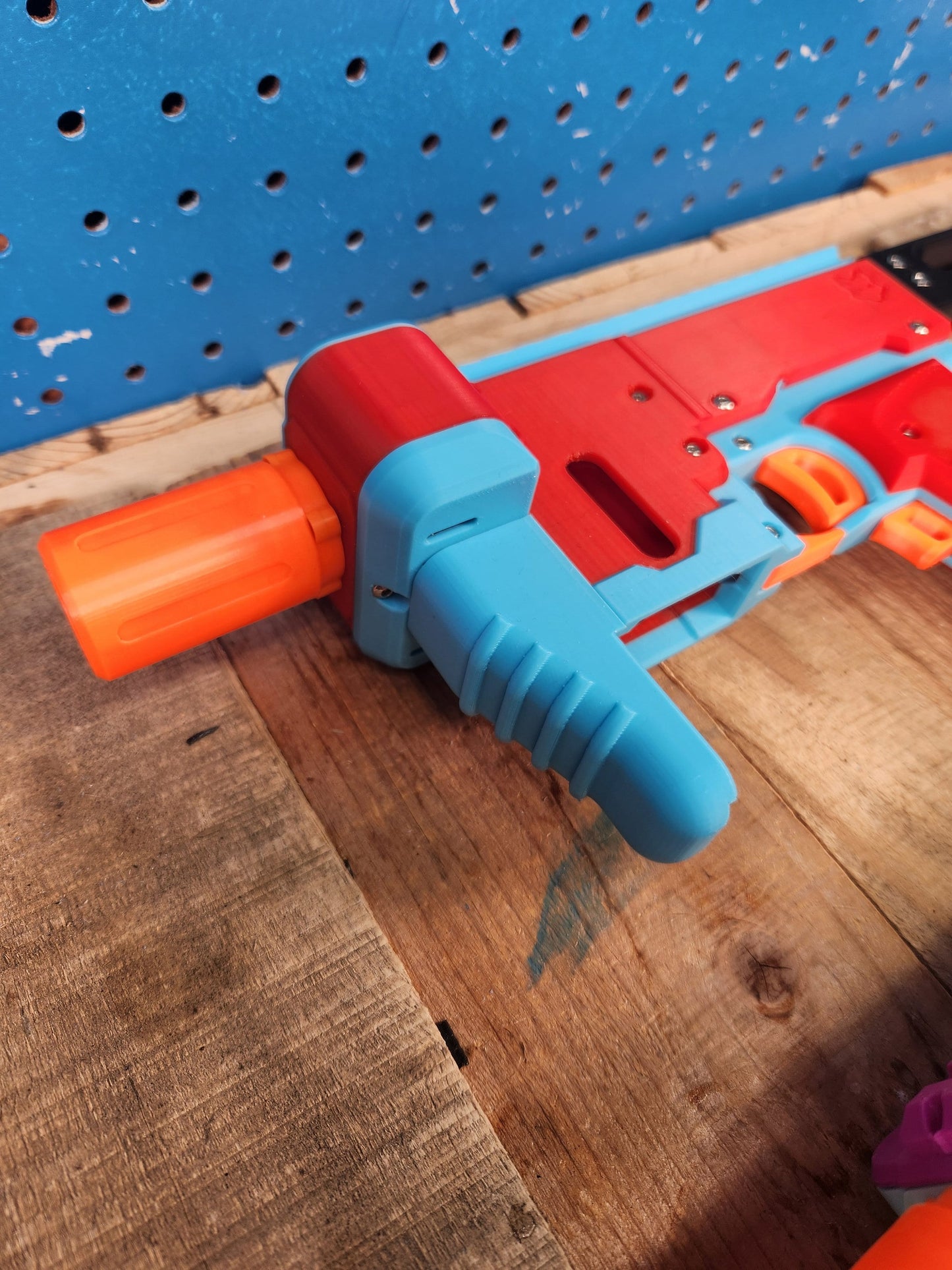 XFA1 SMG Mech Micro Blaster 3Dprinted