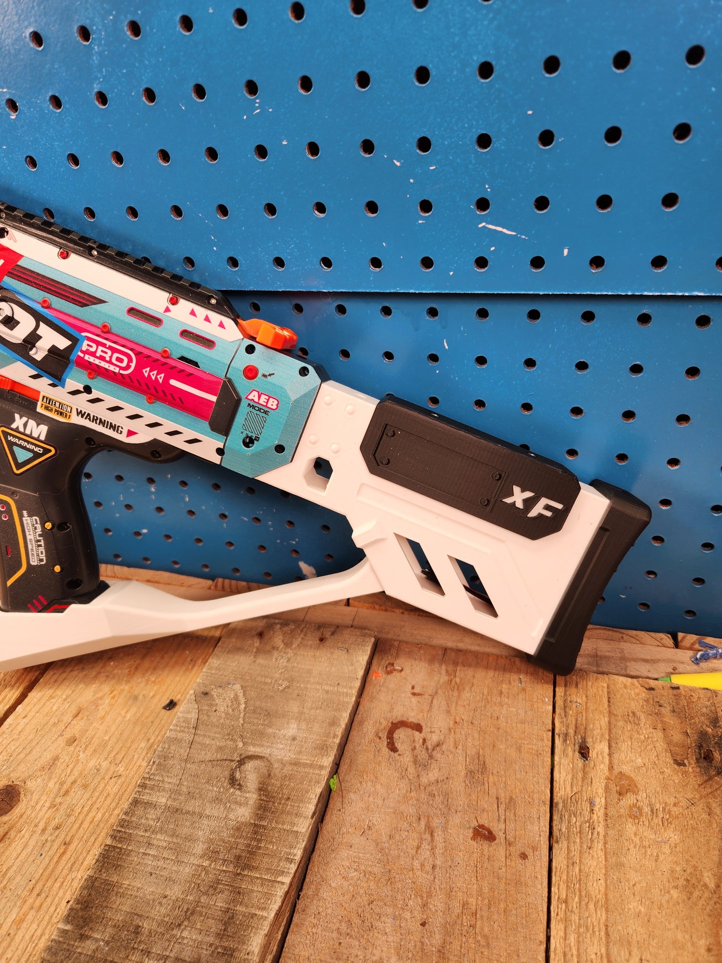 Stock Mod - XShot Piston Pump Barrel Mod Toy