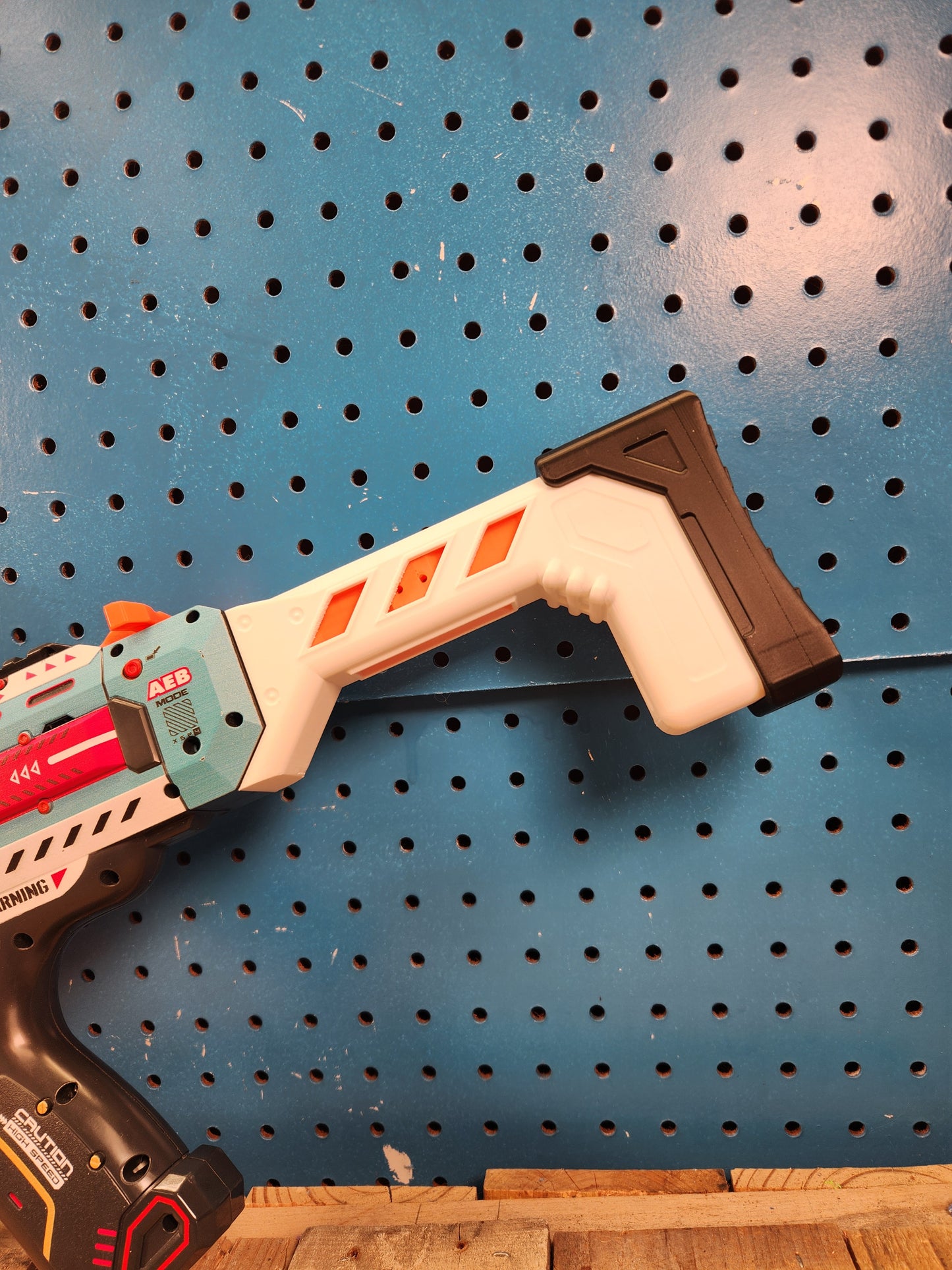 Stock Mod 2 - XShot Piston Pump Barrel Mod Toy