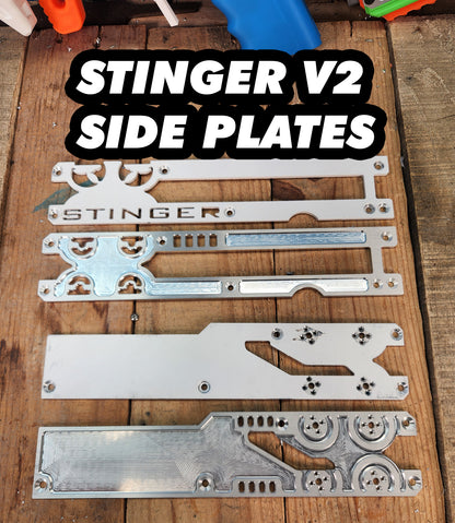 Stinger V2 Custom Side Plates Brushless Blaster