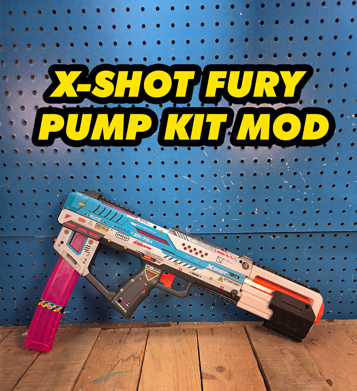 Pump Kit V2 XShot Fury Mod Kit