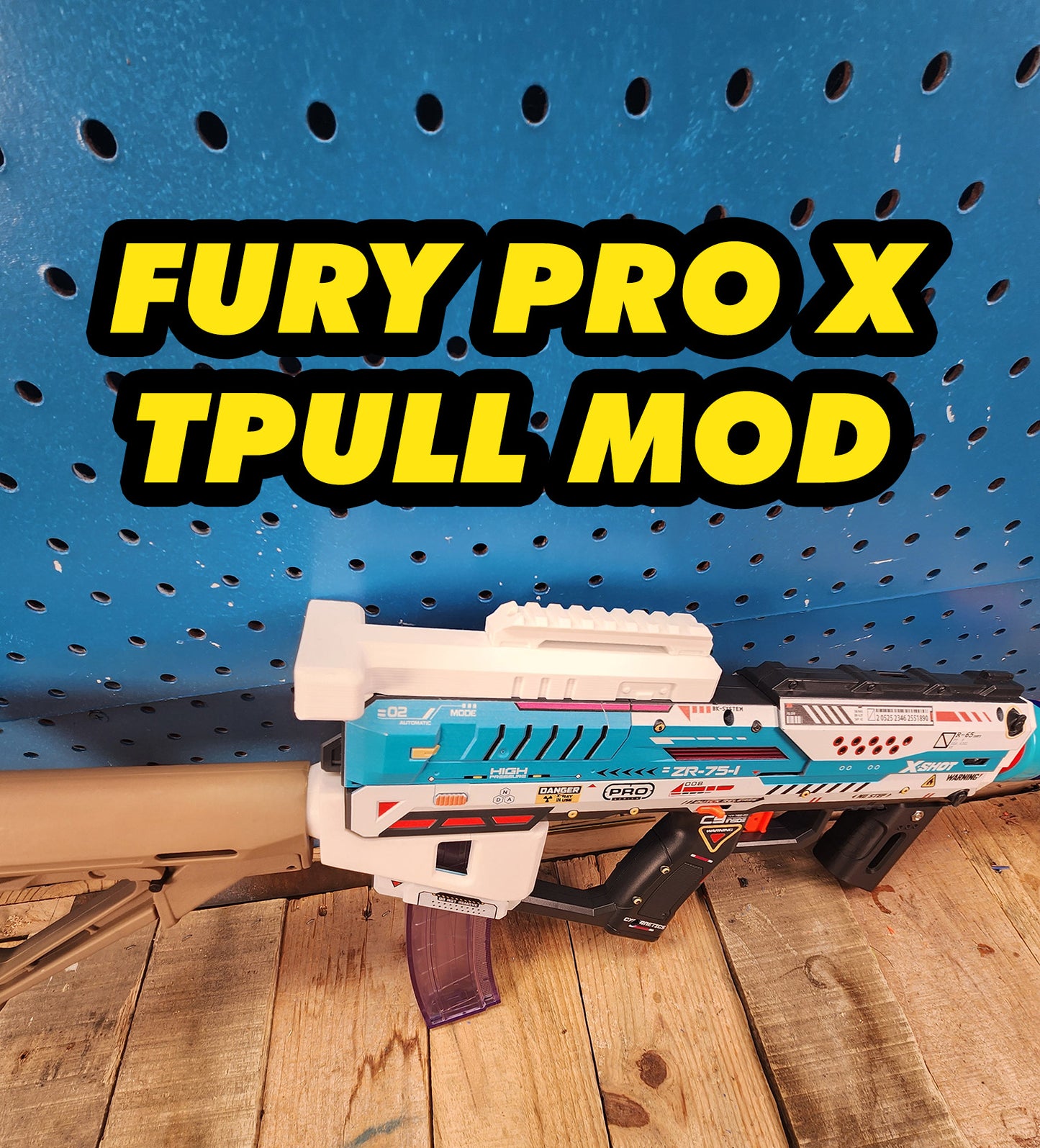 X-Shot Pro Fury X TPull Prime Mod