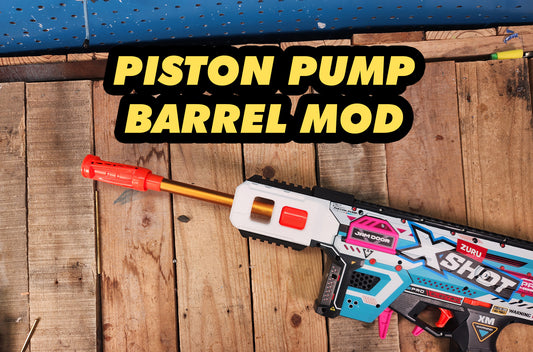 XShot Piston Pump Barrel Mod Toy