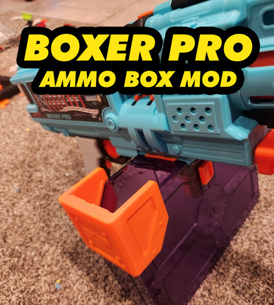 AF Boxer Pro Ammo Box Mod - Adventure Force Toy Blaster