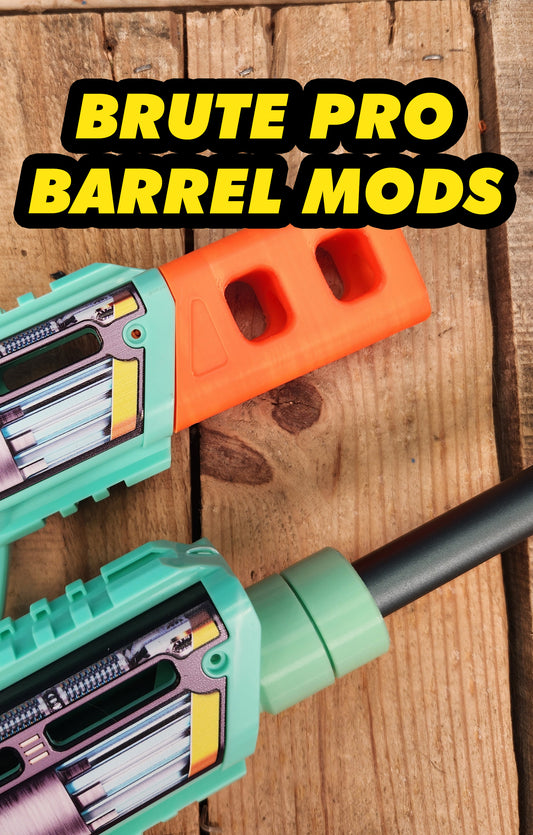 Brute Pro Barrel Mods Collet Adventure Force Blaster Toy