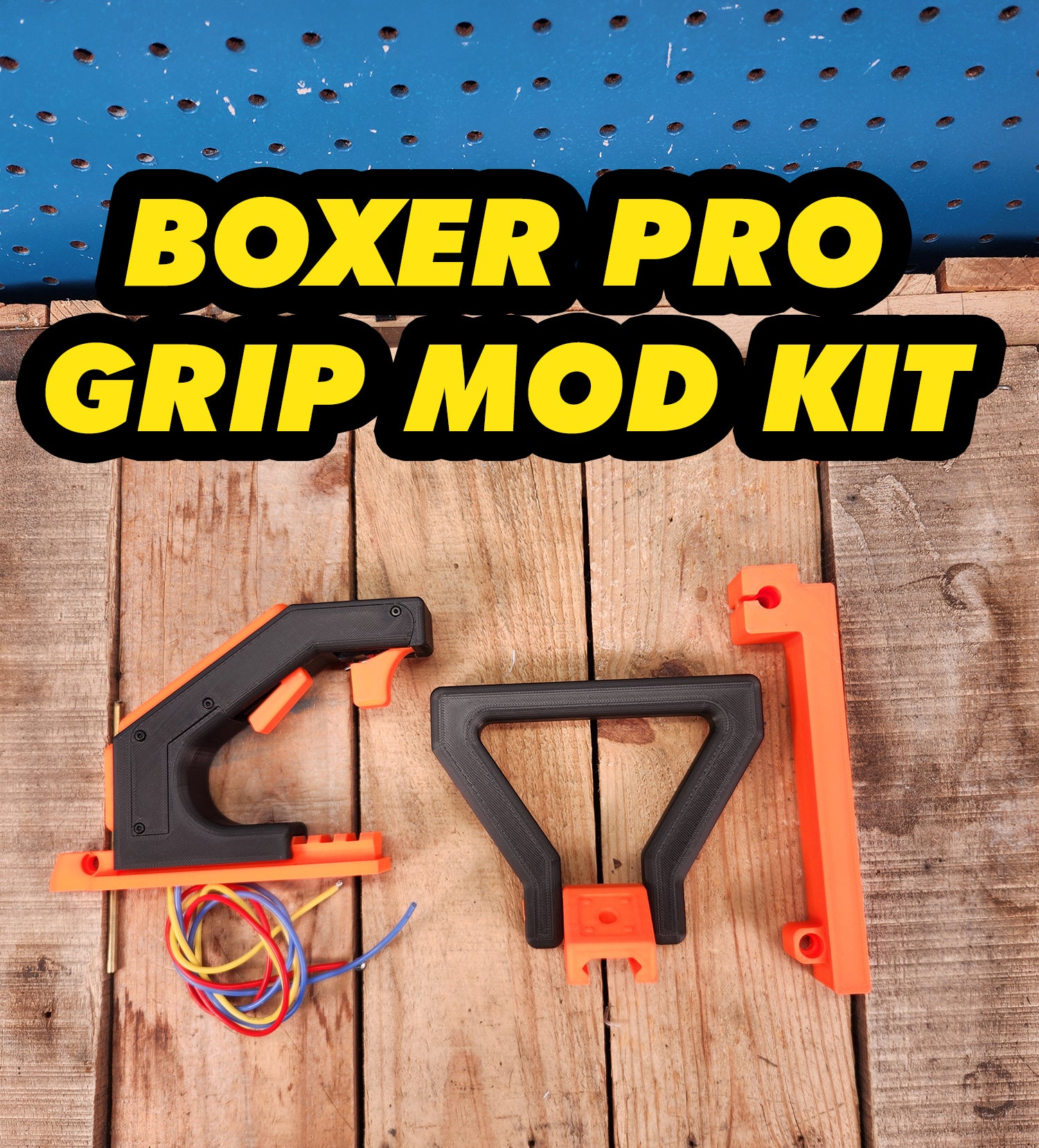Boxer Pro Mod AF Boxer Pro XF Grip Mod Kit - Adventure Force Toy Blaster – XFoxGames