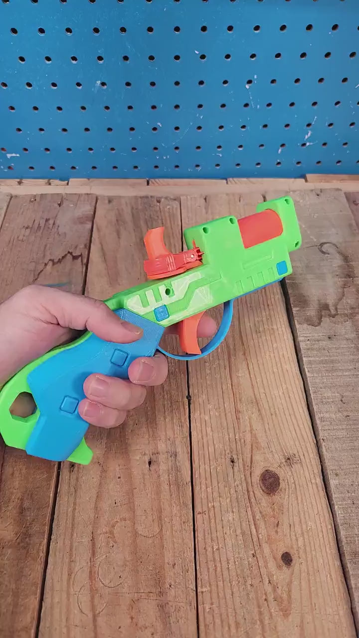 3D Printed Parts - GenCoMegawerks XShot Micro Blaster Reshell Type