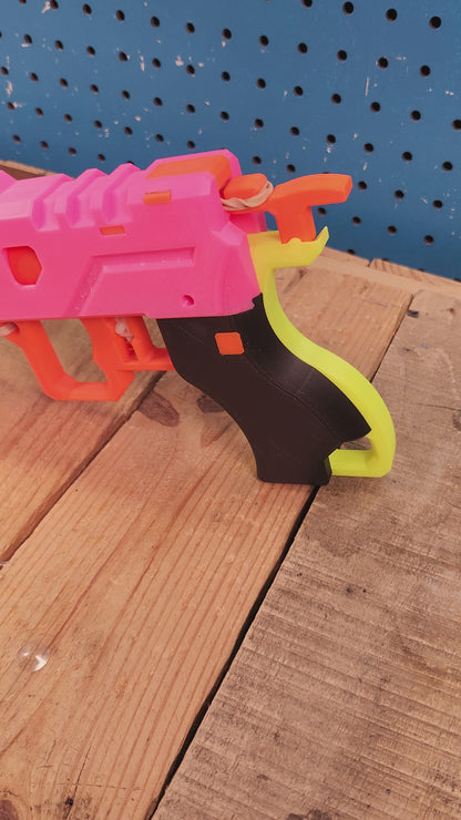 3DPrinted Parts GenCoMegawerks XShot Micro Blaster Reshell Type 3