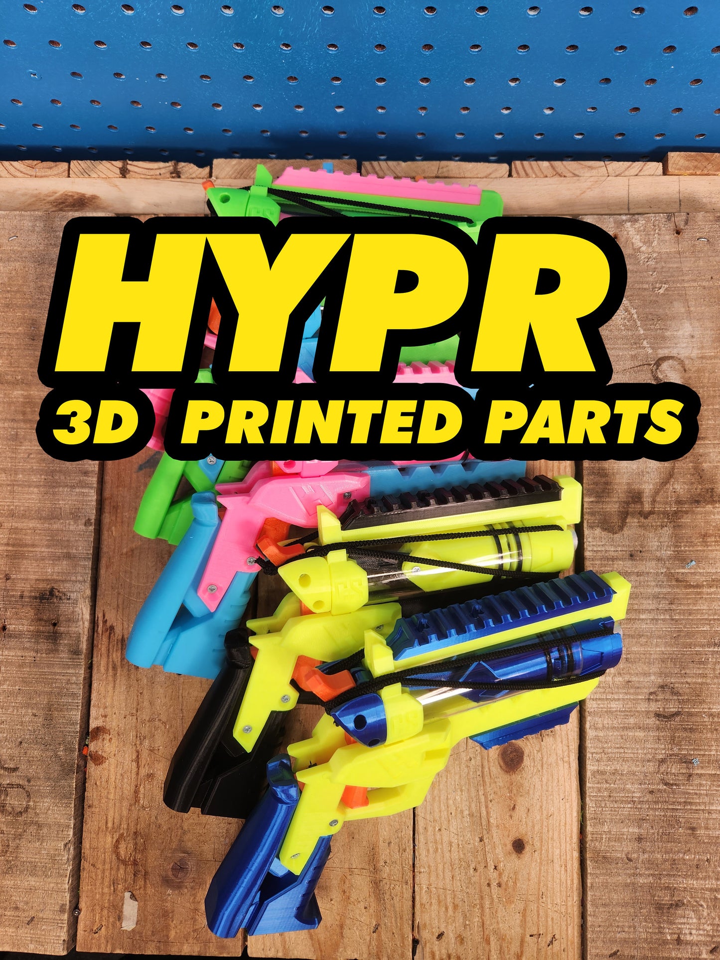 HYPR Hammer Prime 3D Printed Parts By CS Ready To Go