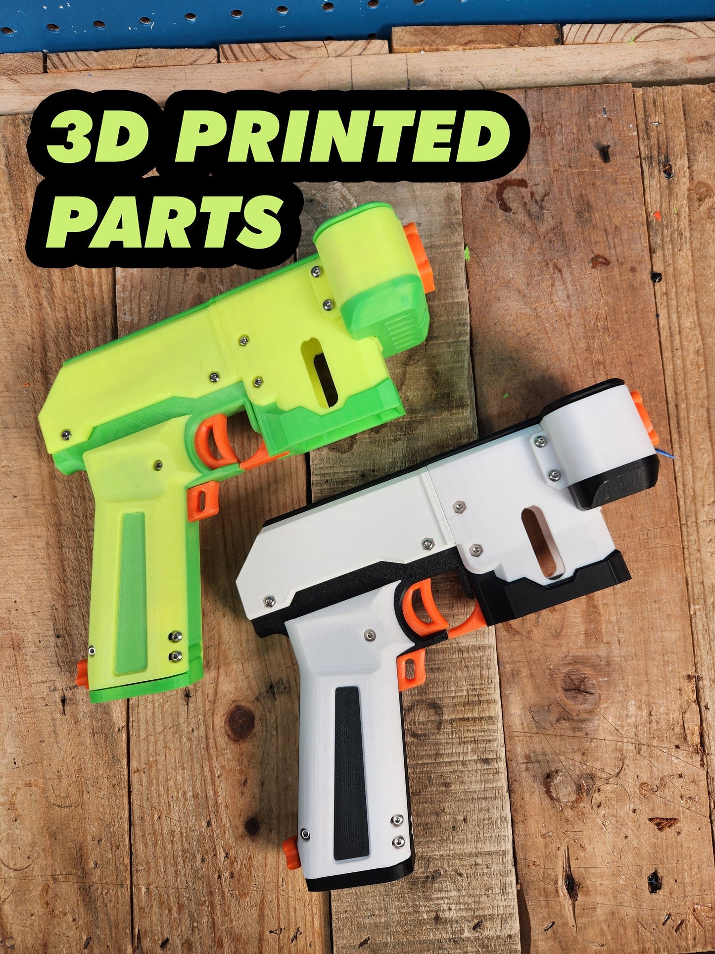 3d Printed Parts - XFA1 Mech Micro Blaster 3Dprinted
